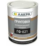 Грунт ГФ-021 антикоррозионный ЛАКРА красно-коричневый (1кг)