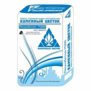 Пескобетон Каменный цветок М-300 40 кг