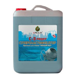 Суперпластификатор С-3 Ареал+ Профи 10 л