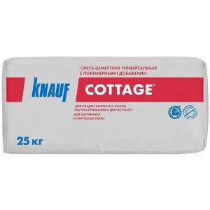 Смесь кладочная Knauf Коттеджная 25 кг