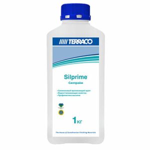 Грунтовка Terraco (Террако) силиконовая SilPrime Силпрайм 1 кг