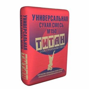 Смесь сухая универсальная ТИТАН М-150 40 кг