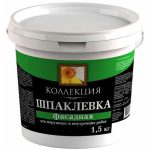 Шпаклевка фасадная 1,5кг ведро Ижсинтез