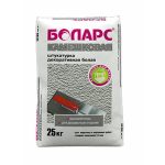 Декоративная штукатурка цементная Боларс Камешковая фр 1; 1,5; 2; 2,5 белый 25кг