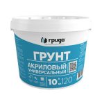 Грунтовка универсальная проникающая Грида Pro укрепляющая морозостойкая 10 кг