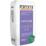 Затирка цементная для швов Perfekta Смартшов зеленый 20 кг