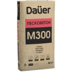 Cухая смесь Dauer М-300 Пескобетон 40 кг зимняя