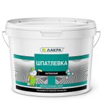 Шпатлевка латексная Лакра для внутренних работ 15 кг