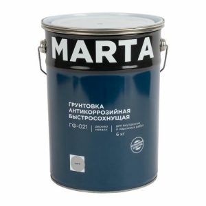 Грунт ГФ-021 MARTA серый, 6 кг