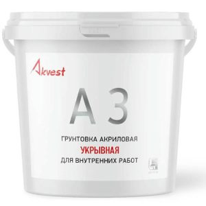 Грунтовка укрывная Аквест-3 белая 1,4 кг