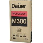 Cухая смесь Dauer М-300 Пескобетон 50 кг зимняя