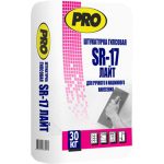 Штукатурка гипсовая CenterPro облегченная Лайт SR-17 для РН и МН 30 кг