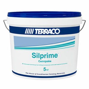 Грунтовка Terraco (Террако) силиконовая SilPrime Силпрайм 5 кг