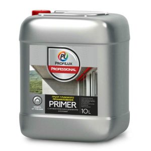 Грунт ProfiLux Professional Primer с антисептическими добавками 5 л