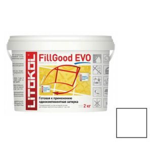 Затирка полиуретановая Litokol FillGood Evo F.100 Bianco Assoluto 2 кг