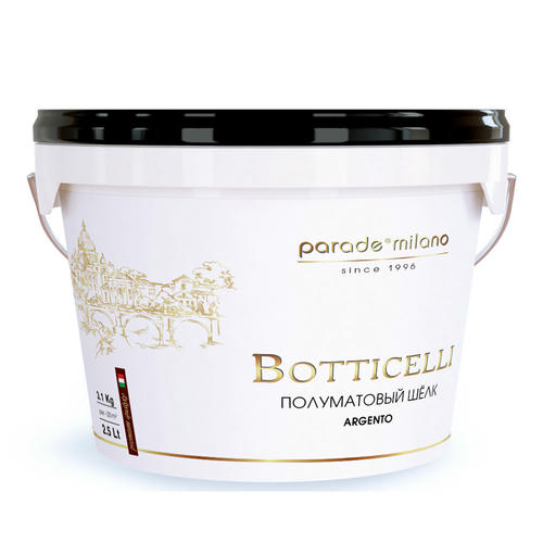 Покрытие декоративное Parade Botticelli с эффектом полуматового шелка 2,5 л