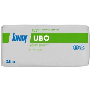 Ровнитель пола Knauf Ubo цементный легкий 25 кг
