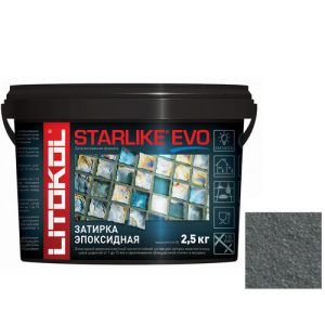 Затирка эпоксидная для швов Litokol Starlike Evo S.130 Grigio Ardesia 2,5 кг